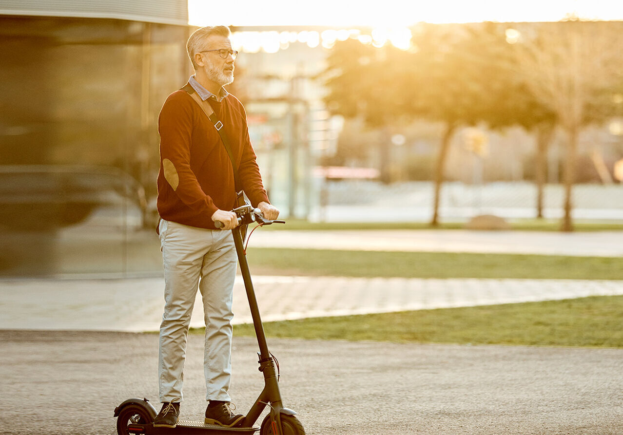 E-Scooter – die neue Mobilität.
