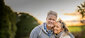 Senior Paar im Freien